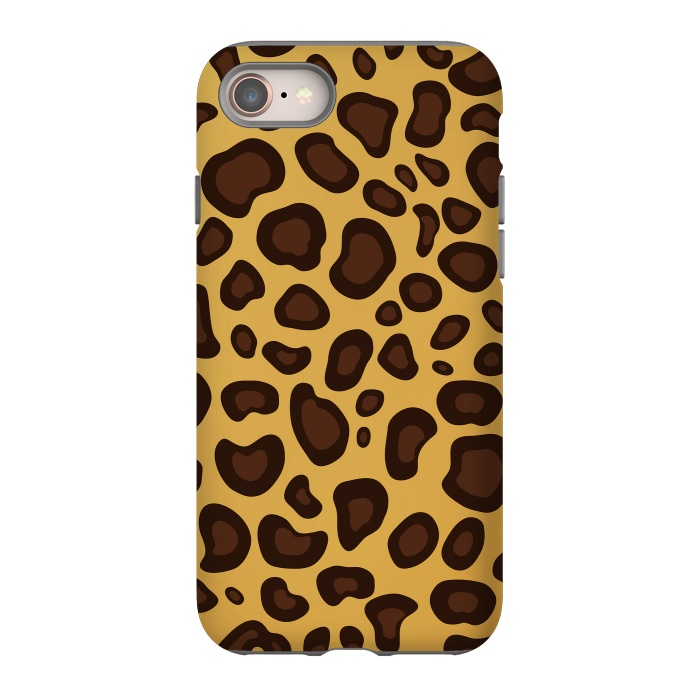 iPhone 8 StrongFit animal print leopard by haroulita