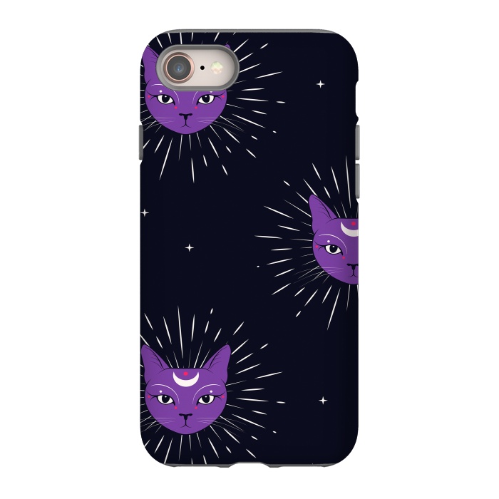 iPhone 8 StrongFit magic cats by haroulita
