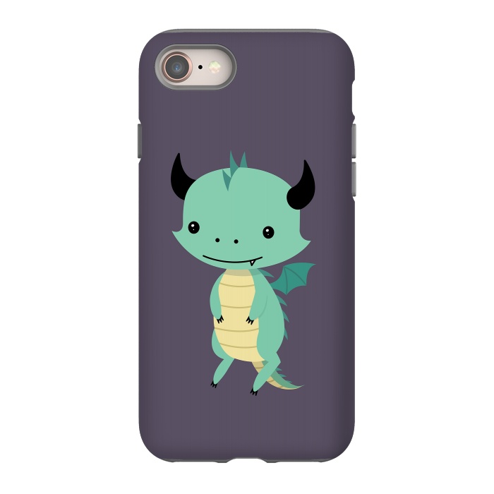 iPhone 8 StrongFit Cute dragon by Laura Nagel