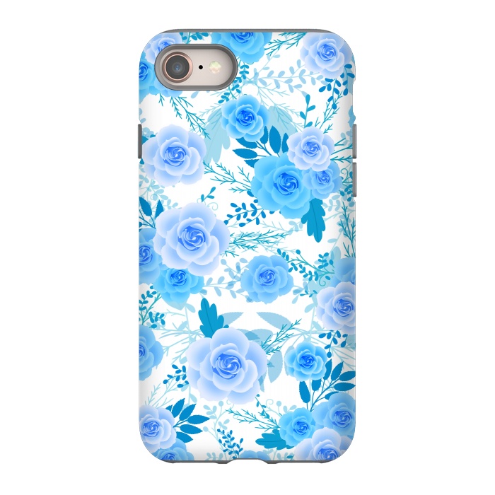 iPhone 8 StrongFit Blue roses by Jms