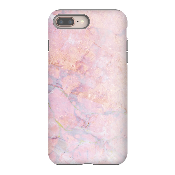 iPhone 8 plus StrongFit Soft pink marble by Oana 