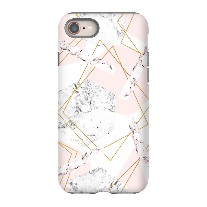 iPhone 8 StrongFit Marble and abstract frames by Julia Badeeva