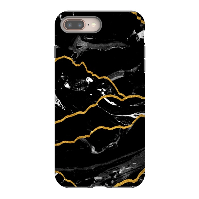 iPhone 8 plus StrongFit Marble mountains by Julia Badeeva