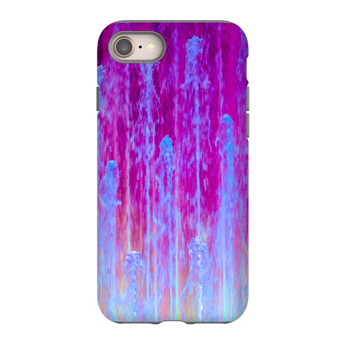 iPhone 8 StrongFit Pink blue abstract  by Winston
