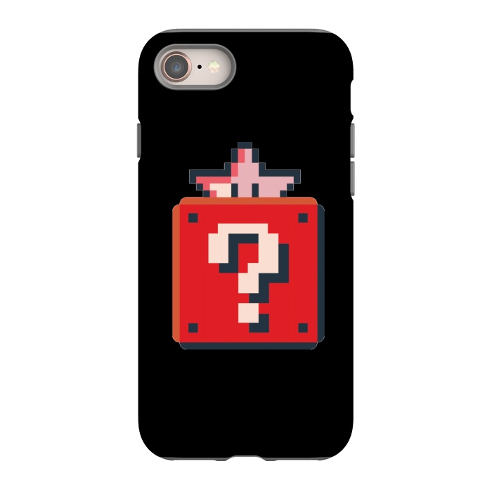 iPhone 8 StrongFit Pixelated Mario Star by Winston