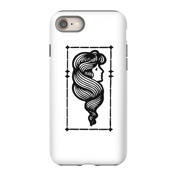 iPhone 8 StrongFit Swirly hair  by Winston