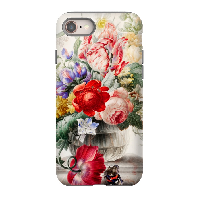 iPhone 8 StrongFit Flowers in Vase by Zala Farah
