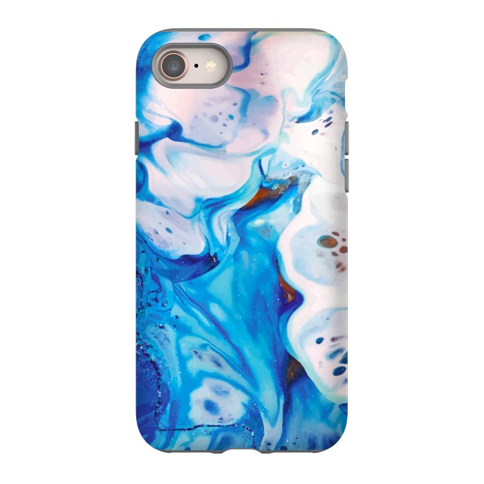 iPhone 8 StrongFit sea waves painting by haroulita