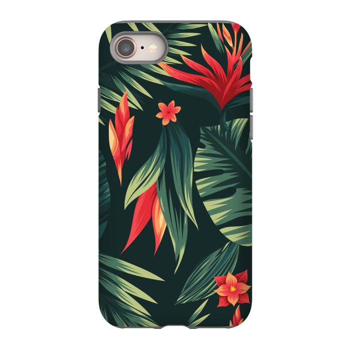 iPhone 8 StrongFit tropical blossom by haroulita