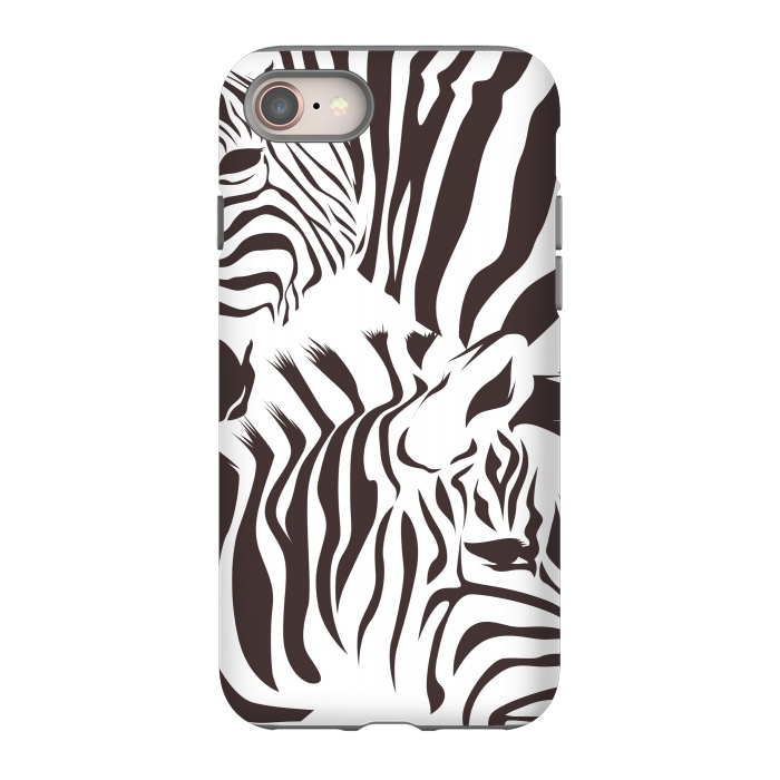 iPhone 8 StrongFit zebra l by haroulita
