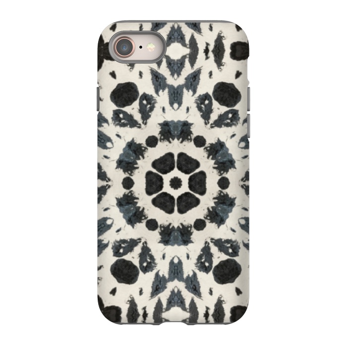 iPhone 8 StrongFit Tribal cream by Nina Leth