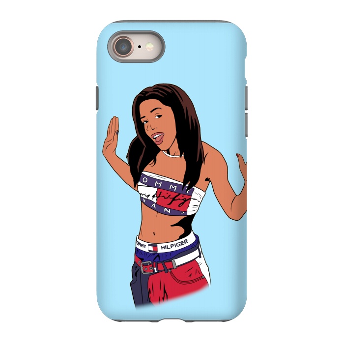 iPhone 8 StrongFit Aaliyah by Zoe Astritis