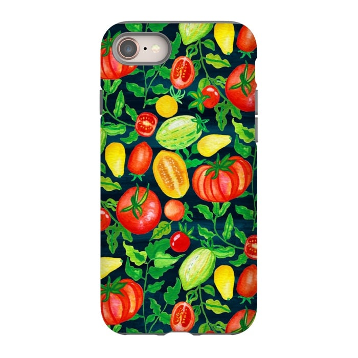 iPhone 8 StrongFit Home Gown Tomatoes  by Tigatiga