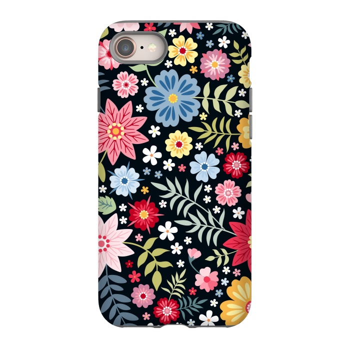 iPhone 8 StrongFit Floral Pattern Design XXXX by ArtsCase