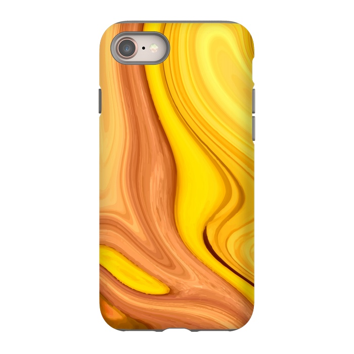 iPhone 8 StrongFit Liquid Marble Acrylic II by ArtsCase