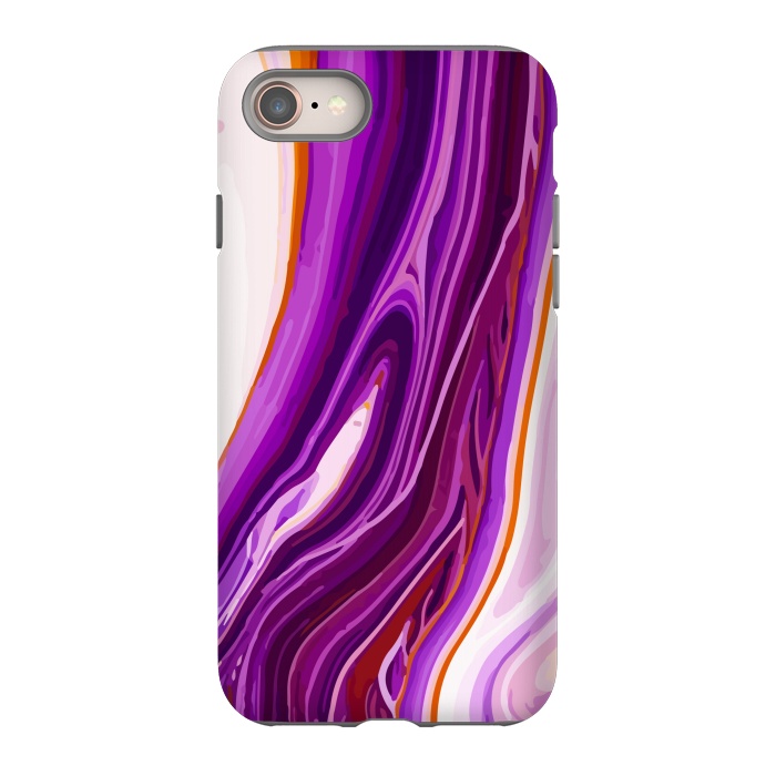 iPhone 8 StrongFit Liquid Marble Design XI by ArtsCase