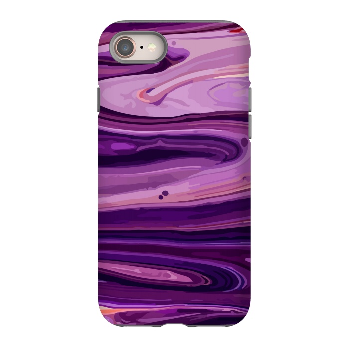 iPhone 8 StrongFit Liquid Marble Design by ArtsCase