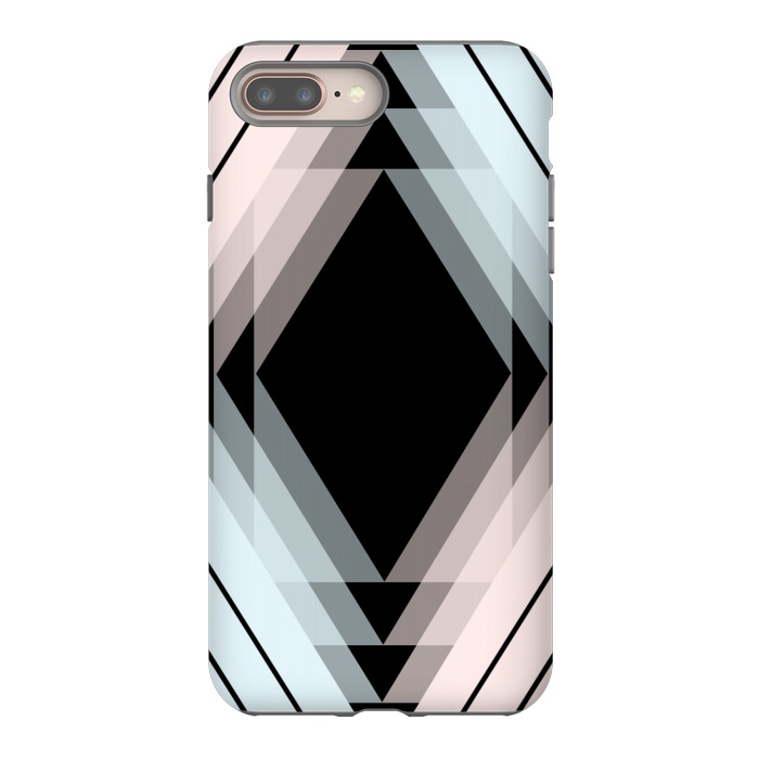 iPhone 8 plus StrongFit Diamonds geometric by Jms