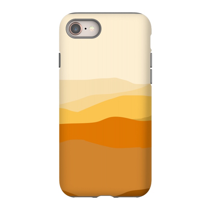 iPhone 8 StrongFit Brown Valley by Creativeaxle