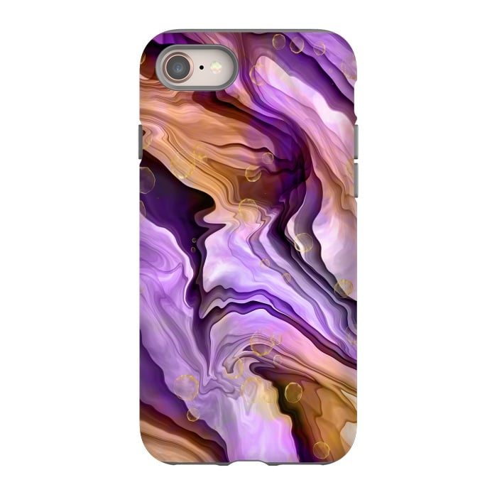 iPhone 8 StrongFit Orchidia of the vast ocean by Xylo Riescent