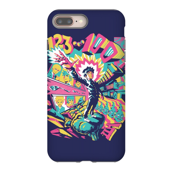 iPhone 8 plus StrongFit Psychedelic 100 by Ilustrata