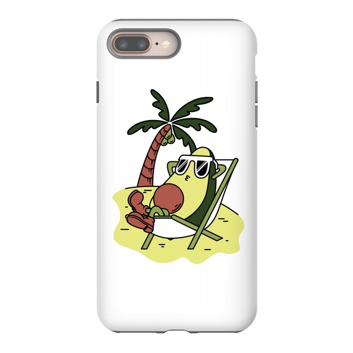 iPhone 8 plus StrongFit Avocado Relax by Afif Quilimo