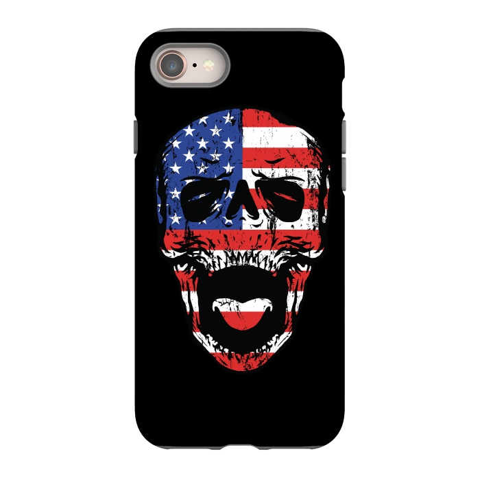 iPhone 8 StrongFit American Till Die by Afif Quilimo