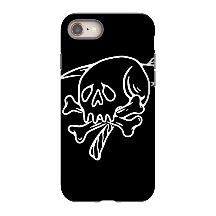 iPhone 8 StrongFit Skull Reaper by Afif Quilimo