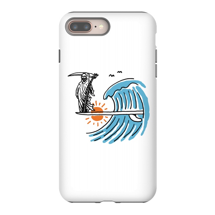 iPhone 8 plus StrongFit Grim Surfer 1 by Afif Quilimo