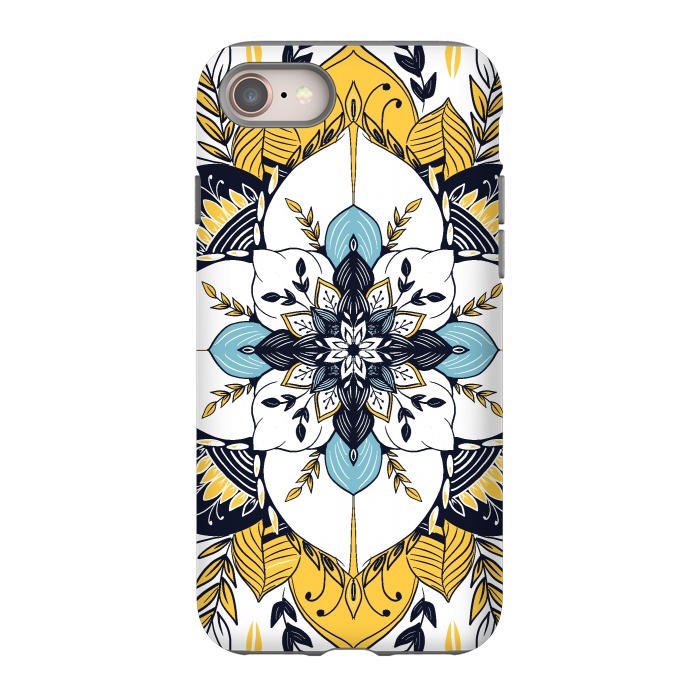 iPhone 8 StrongFit Stained Glass Boho by Rose Halsey