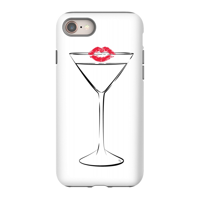 iPhone 8 StrongFit Martini Kiss by Martina