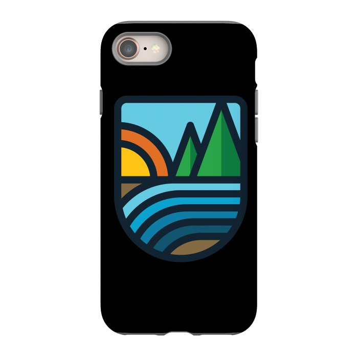iPhone 8 StrongFit River Bold by Afif Quilimo