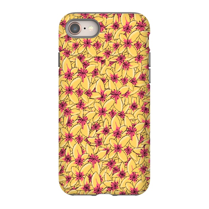 iPhone 8 StrongFit Yellow blossom by Steve Wade (Swade)