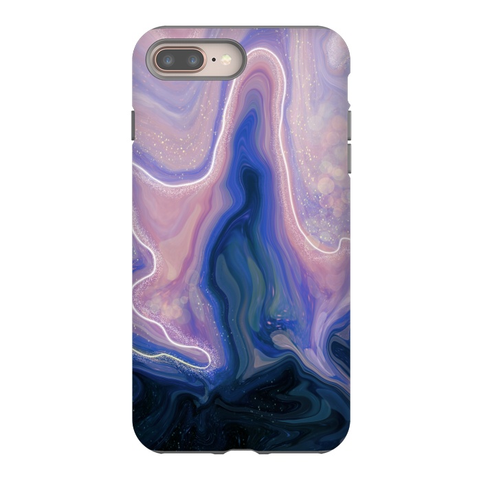 iPhone 8 plus StrongFit Sky Marble  by Rose Halsey