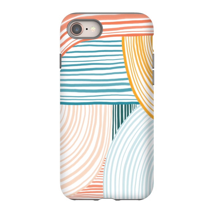 iPhone 8 StrongFit Rainbow Layers by Kimberly Senn | Senn & Sons