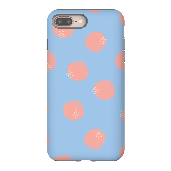 iPhone 8 plus StrongFit Simple dots by lauradidthis