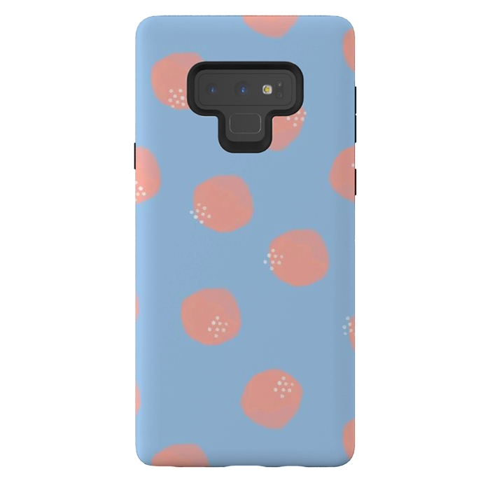 Galaxy Note 9 StrongFit Simple dots by lauradidthis
