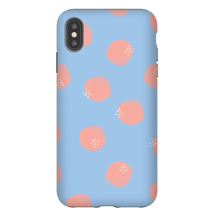 iPhone Xs Max StrongFit Simple dots by lauradidthis
