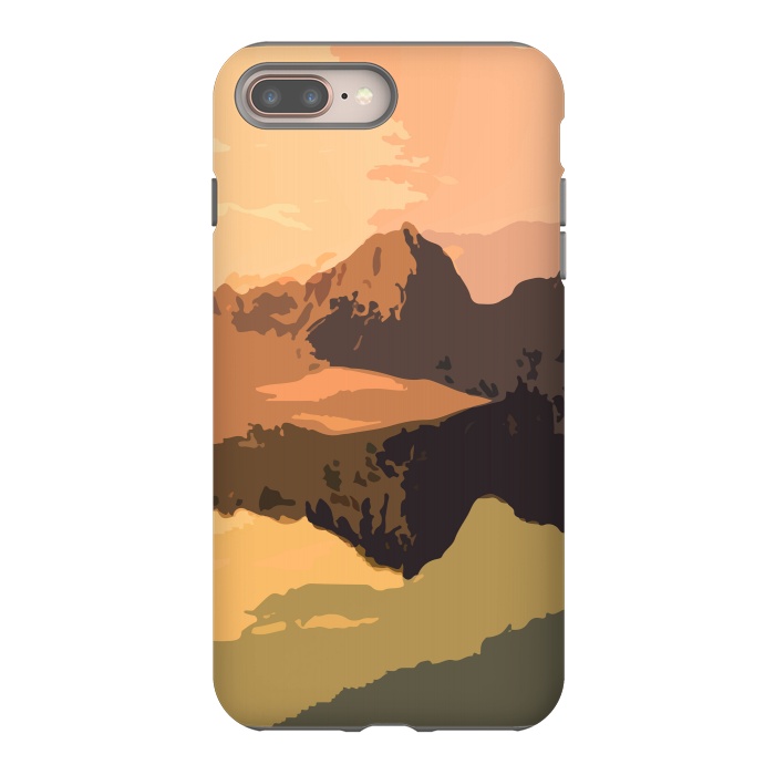 iPhone 7 plus StrongFit Mountain Journey by Creativeaxle