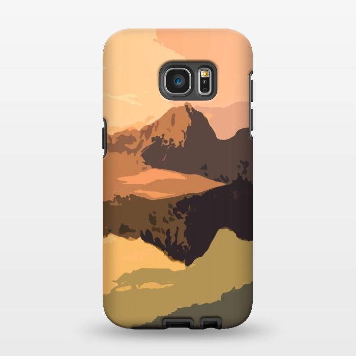 Galaxy S7 EDGE StrongFit Mountain Journey by Creativeaxle