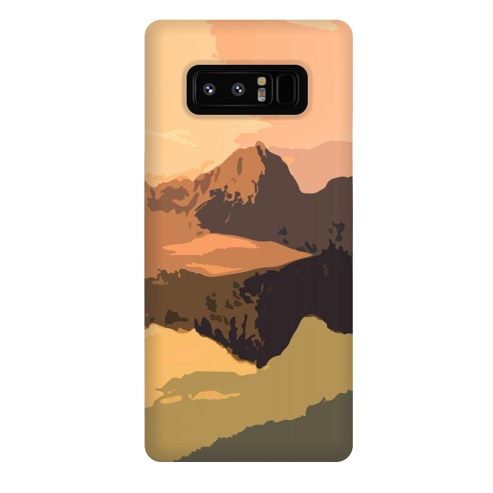 Galaxy Note 8 StrongFit Mountain Journey by Creativeaxle