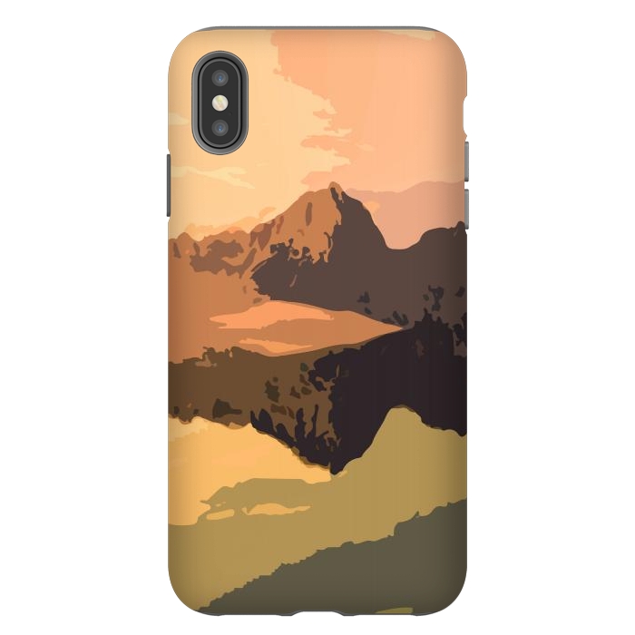 iPhone Xs Max StrongFit Mountain Journey by Creativeaxle