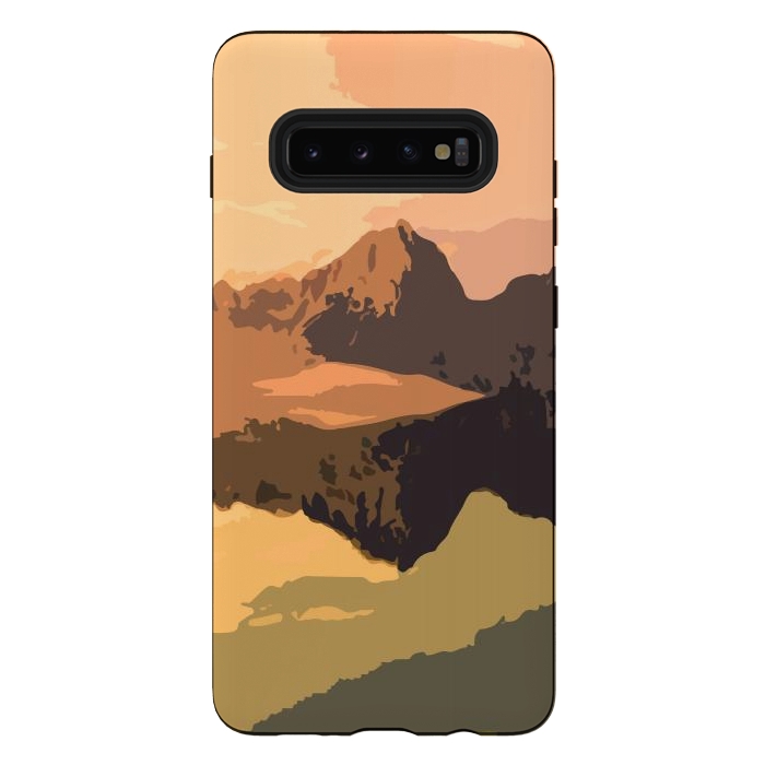 Galaxy S10 plus StrongFit Mountain Journey by Creativeaxle