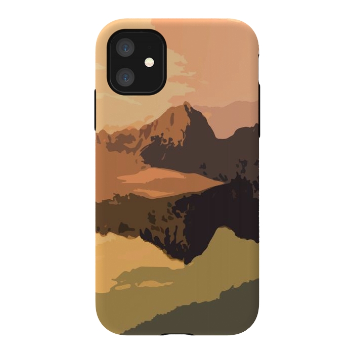 iPhone 11 StrongFit Mountain Journey by Creativeaxle