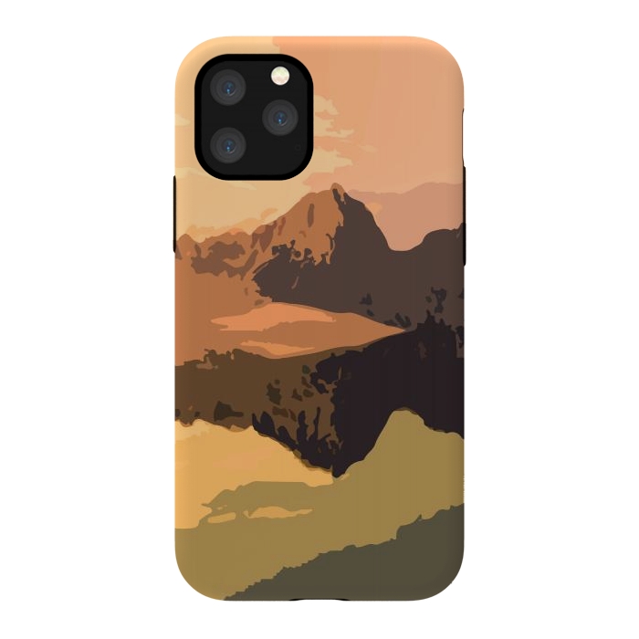 iPhone 11 Pro StrongFit Mountain Journey by Creativeaxle