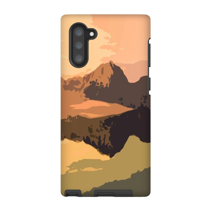 Galaxy Note 10 StrongFit Mountain Journey by Creativeaxle