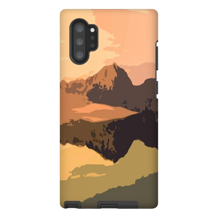 Galaxy Note 10 plus StrongFit Mountain Journey by Creativeaxle