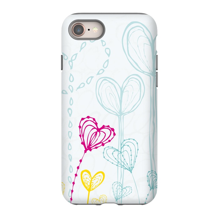 iPhone SE StrongFit Love Garden  White by MaJoBV