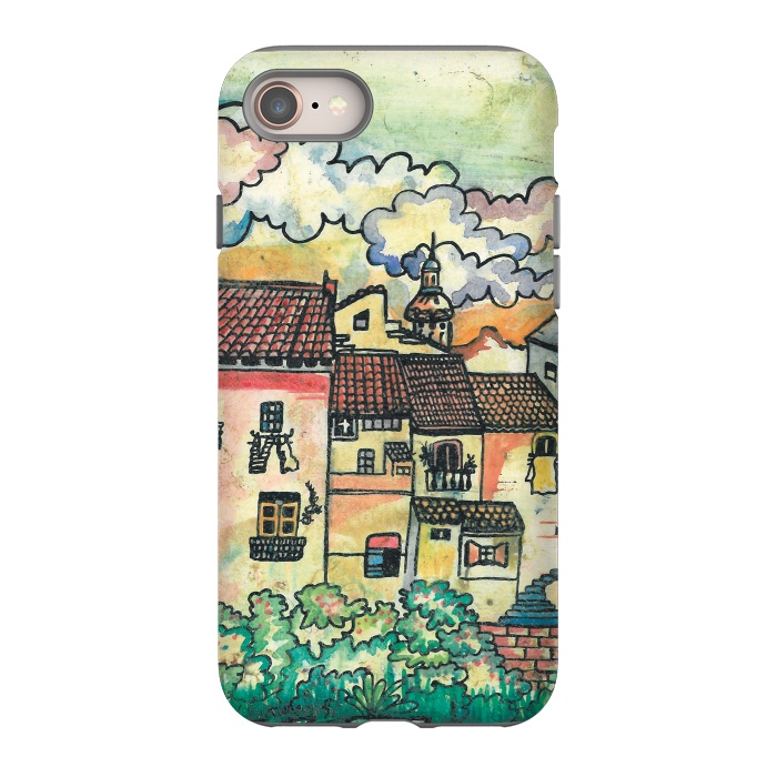 iPhone SE StrongFit A Spanish Village by Julia Grifol