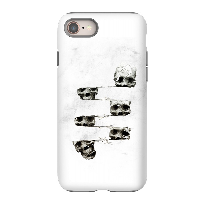 iPhone SE StrongFit Skull 3 by Ali Gulec